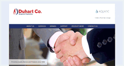 Desktop Screenshot of duhartco.com